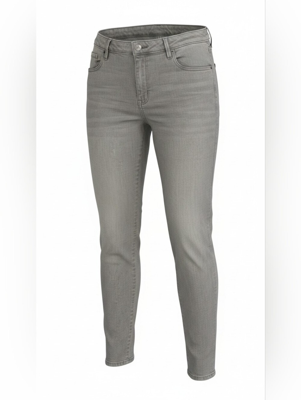 a.n.a Women's 32/14 Gray Skinny Jeans - Slim Fit